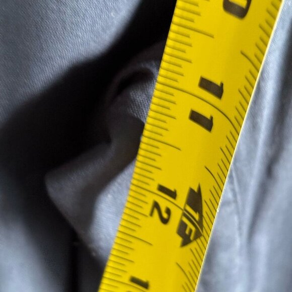 Lululemon Men Front Button Closure Two Side Back Pocket Trouser Navy Blue Sz 38 - Picture 4 of 14